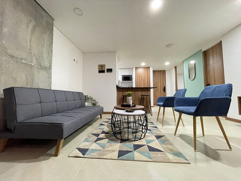 Housinn co-living 102 ubicado en el barrio Fátima de Medellí