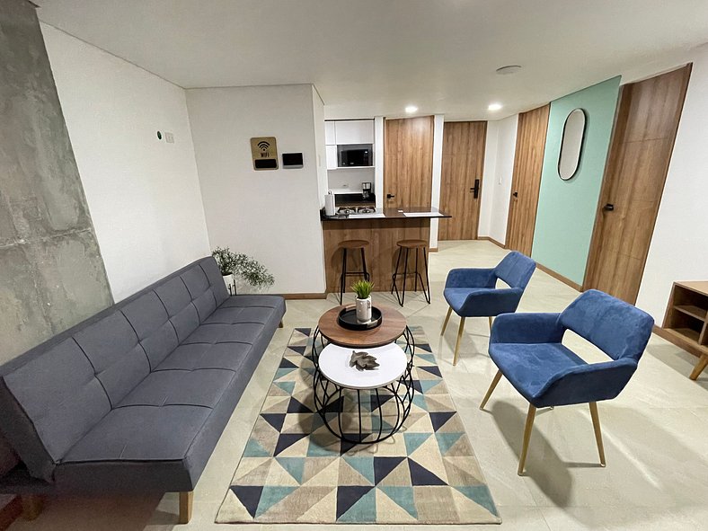 Housinn co-living 102 ubicado en el barrio Fátima de Medellí