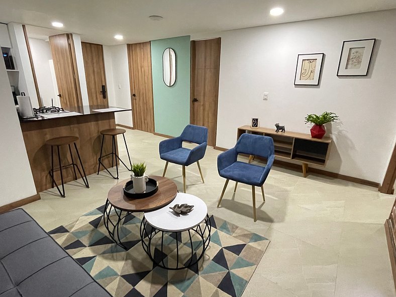 Housinn co-living 102 ubicado en el barrio Fátima de Medellí