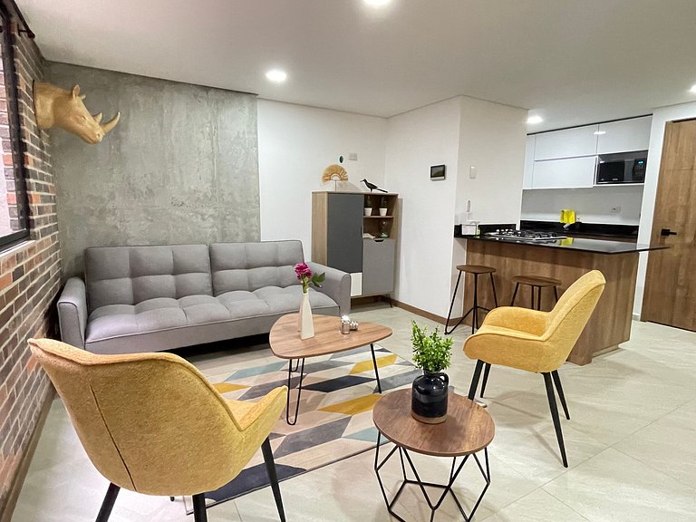 Housinn co-living 102 ubicado en el barrio Fátima de Medellí