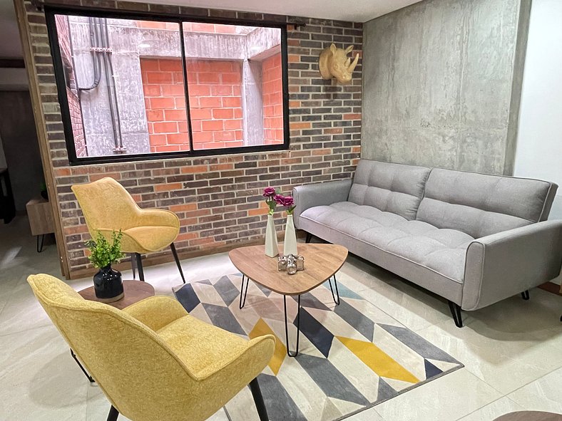 Housinn co-living 102 ubicado en el barrio Fátima de Medellí