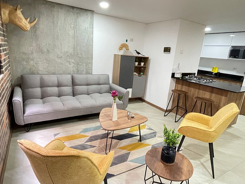 Housinn co-living 102 ubicado en el barrio Fátima de Medellí