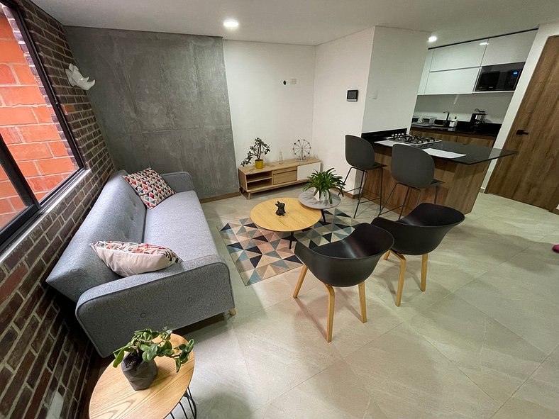 Housinn co-living 302 ubicado en el barrio Fátima de Medellí