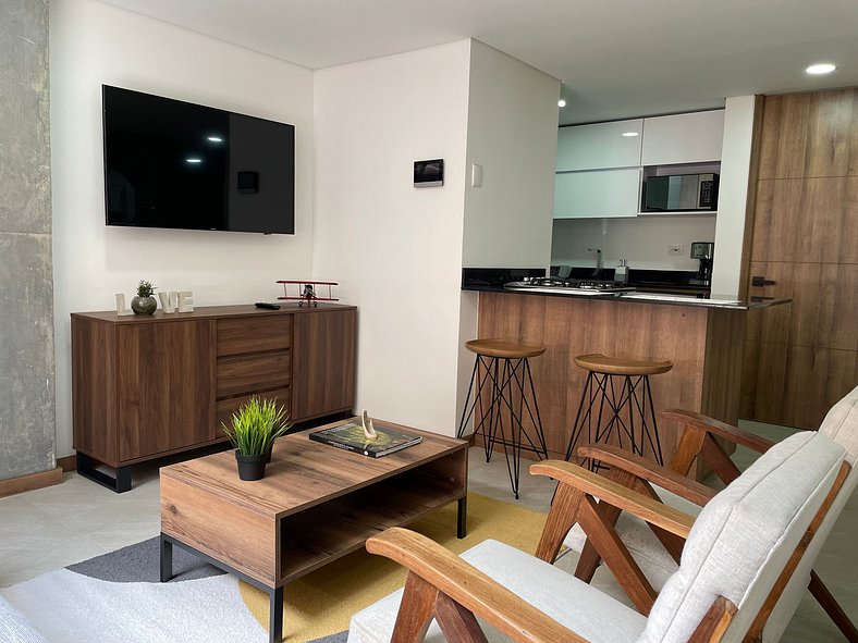 Housinn co-living 402 ubicado en el barrio Fátima de Medellí