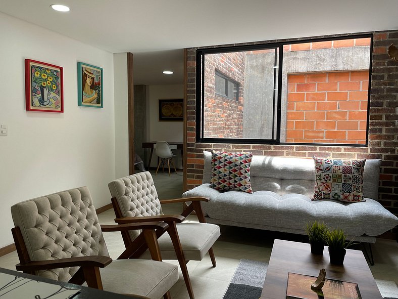 Housinn co-living 402 ubicado en el barrio Fátima de Medellí